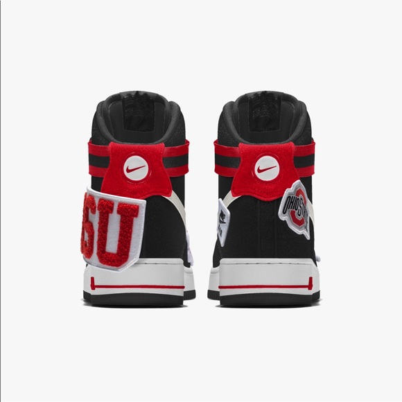 Limited Nike Air Force 1 “OHIO STATE EDITION” sz12 - Picture 1 of 5